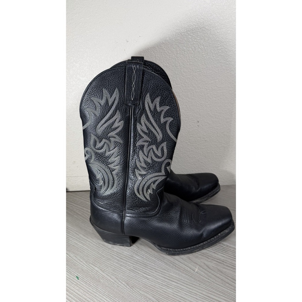 ARIAT Black Deertan Cowboy Western Boots  Mens Sz 11EE RTS